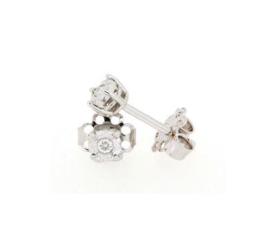 Clesi gioielli linea riflessi orecchini con diamanti 0,03 ct