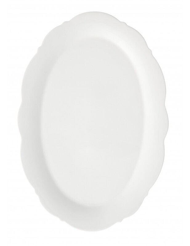 BRANDANI VASSOIO MERINGA NEW BONE CHINA