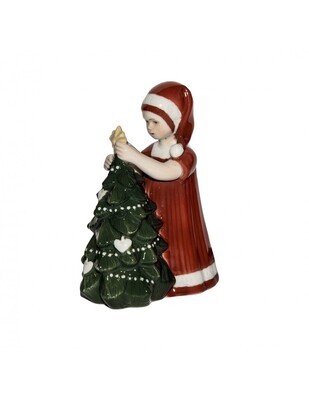 ROYAL COPENHAGEN ELSA ROSSA CON ALBERO DI NATALE ROYAL COPENHAGEN ELSA ROSSA CON ALBERO DI NATALE