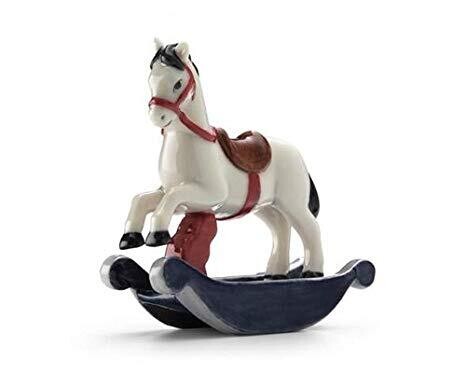 Royal Copenhagen Statuina Cavalluccio a dondolo