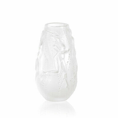 Lalique vaso "Nymphes" Clear Crystal