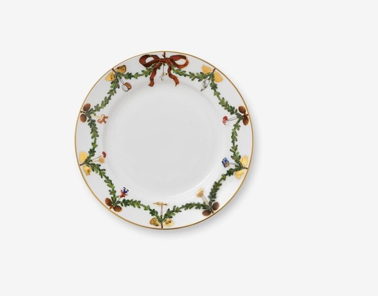 Royal Copenhagen Star Fluted Christmas Plate 19 cm
