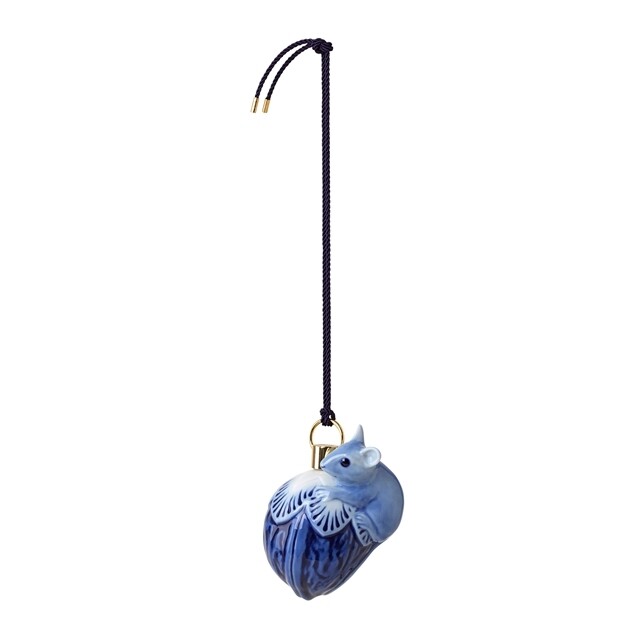 ROYAL COPENHAGEN COLLECTIBLES ANNUAL CHRISTMAS ORNAMENT 2022 - MOUSE