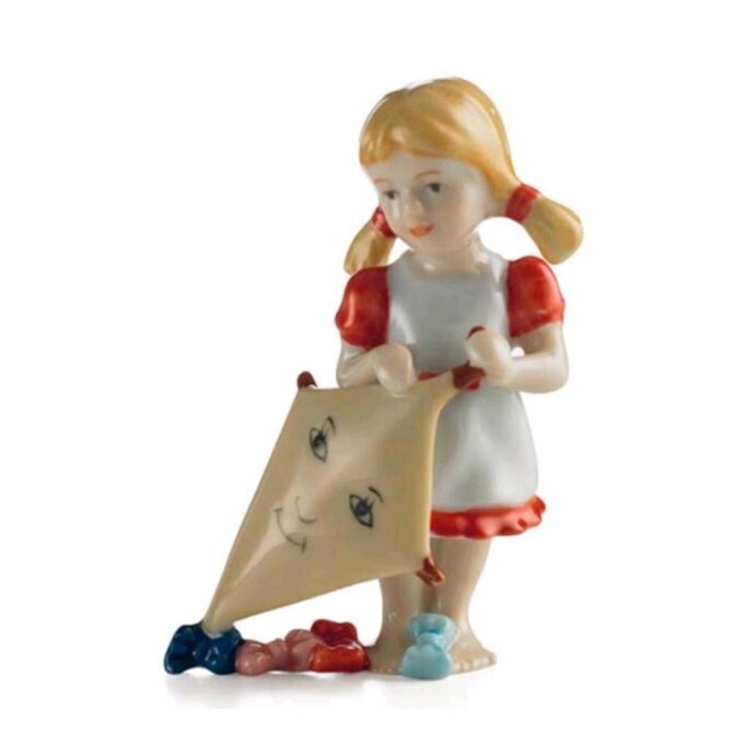 Royal Copenhagen Bimba con aquilone