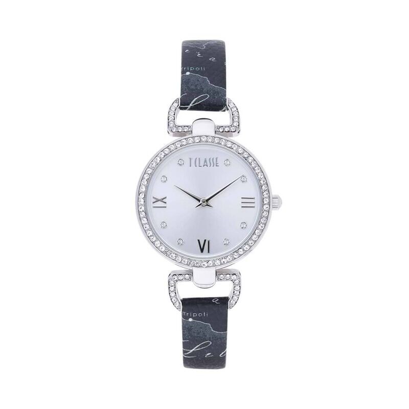 Alviero Martini 1°Classe Orologio linea Madagascar con cinturino in pelle mappa geo night Alviero Martini 1°Classe Orologio linea Madagascar con cinturino in pelle mappa geo night