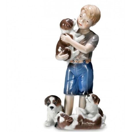 Royal Copenhagen Bimbo con Cuccioli Royal Copenhagen Bimbo con Cuccioli