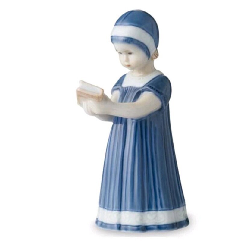 Royal Copenhagen Statuina Elsa con Libro mini Royal Copenhagen Statuina Elsa con Libro mini
