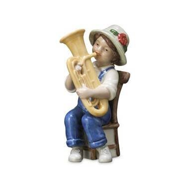 Royal Copenhagen / Bing & Grondahl Statuina Mary suona la Tuba