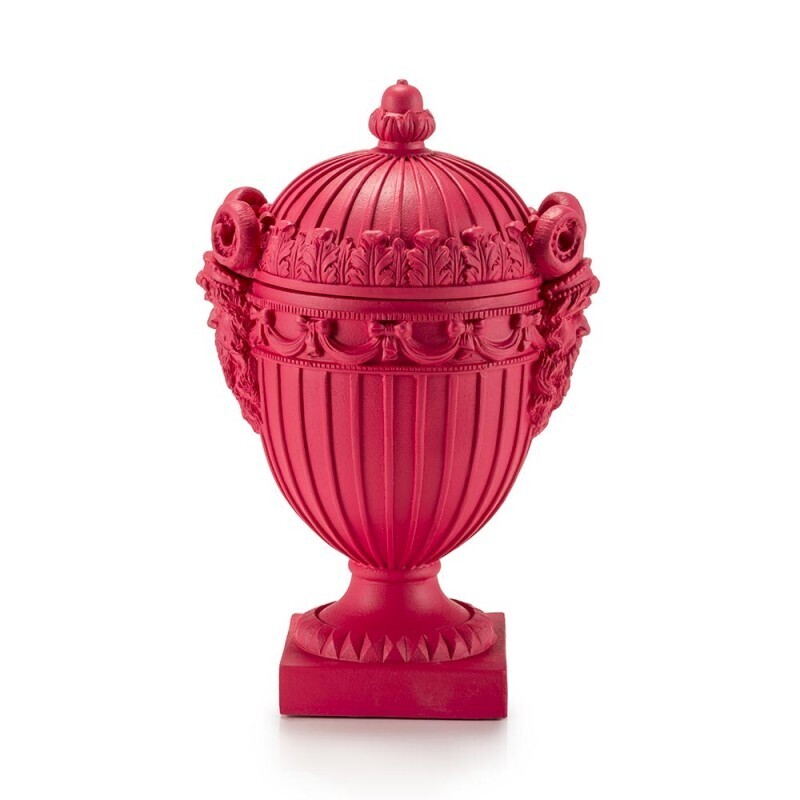Lamart Palais Royal giara ovale Neopop rossa 34x22cm Lamart Palais Royal giara ovale Neopop rossa 34x22cm