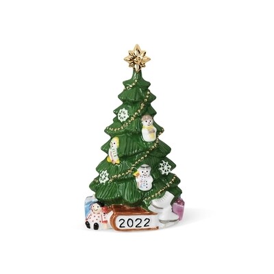 ROYAL COPENHAGEN COLLECTIBLES ANNUAL CHRISTMAS TREE 2022