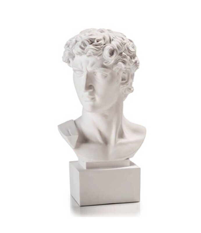 Lamart Palais Royal Busto David bianco cm 50 Lamart Palais Royal Busto David bianco cm 50