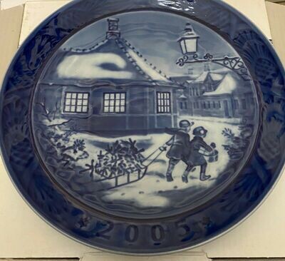Royal Copenhagen "Christmas Plate" 2005