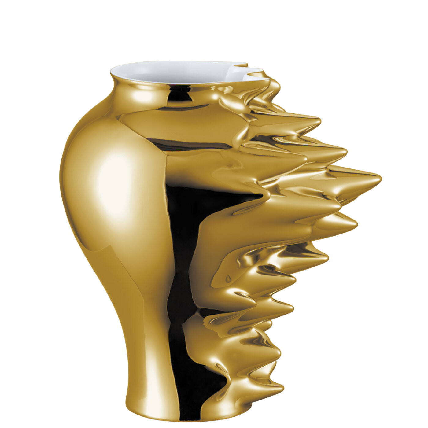Rosenthal Vaso Fast Oro / Gold 27 cm