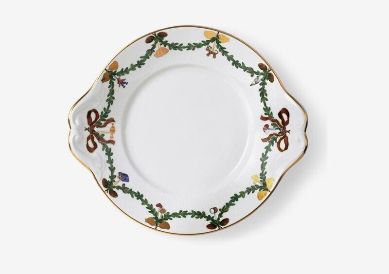 Royal Copenhagen Star Fluted Christmas Dish 27 cm Royal Copenhagen Star Fluted Christmas Dish 27 cm