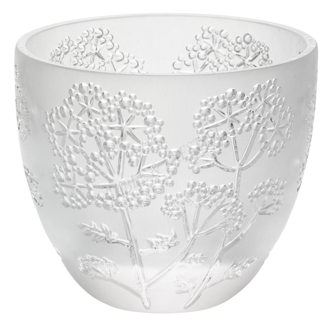 Lalique Tealight Ombelles Clear