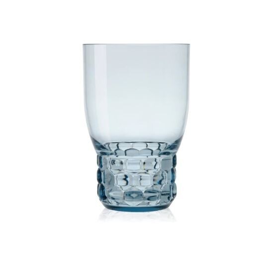 Kartell Jellies Family Azzurro Bicchieri acqua / Set da 4 pezzi