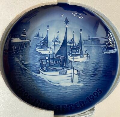 Royal Copenhagen / Bing & Grondahl "Jubilee Plate" 1895-1995
