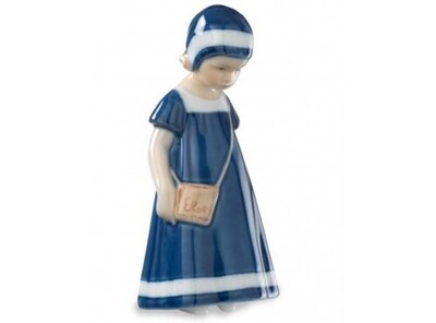 Royal Copenhagen Statuina Elsa con Vestito Blu Mini Royal Copenhagen Statuina Elsa con Vestito Blu Mini