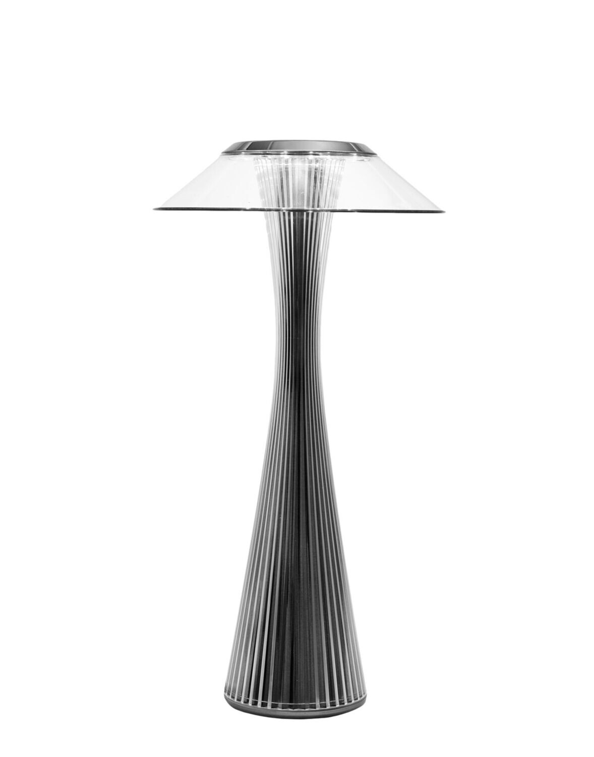 Kartell space lampada da tavolo titanio