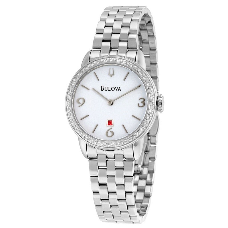 Bulova 96R183 Diamonds Orologio da Donna Bulova 96R183 Diamonds Orologio da Donna