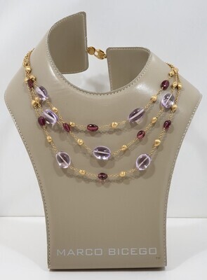 Marco Bicego Linea Confetti Gemme Collana in oro giallo e gemme