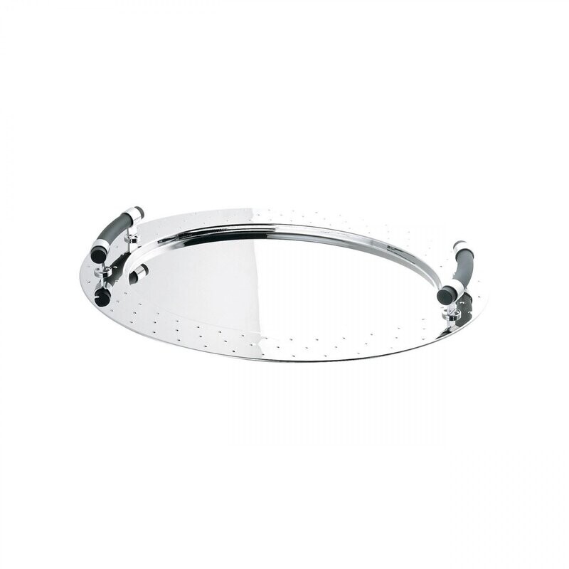 Alessi Vassoio Ovale con manici MG09 Alessi Vassoio Ovale con manici MG09