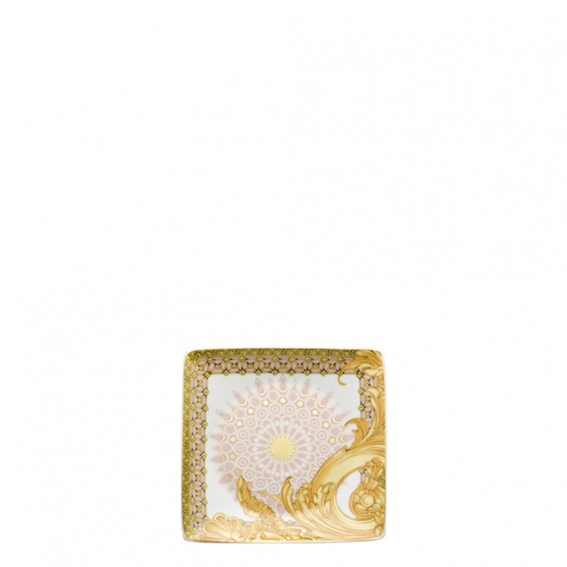 Versace Coppetta quadrata 'Les Reves Byzantins' 12 cm Versace Coppetta quadrata 'Les Reves Byzantins' 12 cm