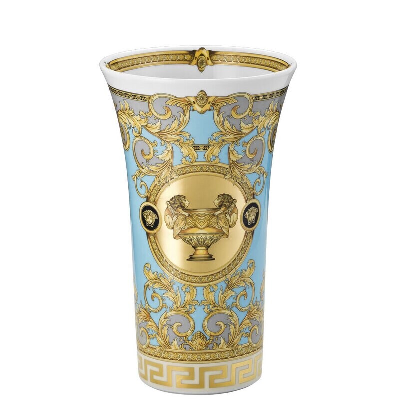 VERSACE VASO PRESTIGE GALA BLEU 2 26 CM VERSACE VASO PRESTIGE GALA BLEU 2 26 CM