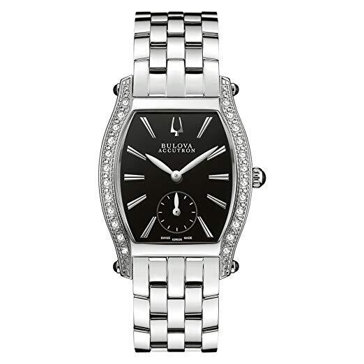 Bulova 63R006 Saleya Diamonds Accutron Swiss Made Orologio per Donna