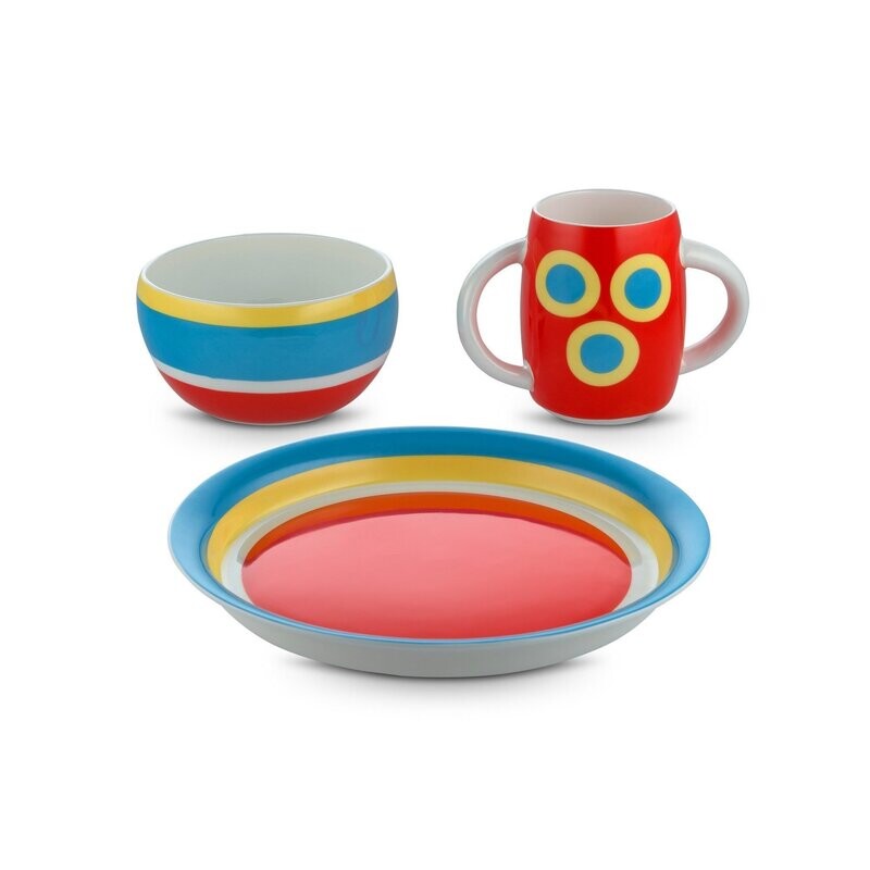 Alessi Set da Tavola per Bimbo Alessini - Concentrici