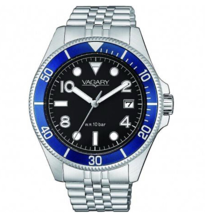 Vagary orologio VD5-015-57 uomo Aqua 105th
