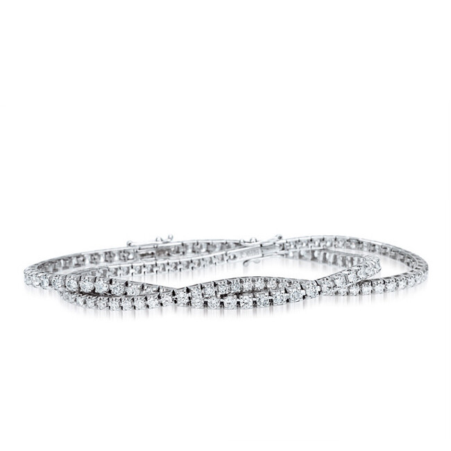 Bibigì Tennis di Diamanti in oro bianco 18 kt -Varie Carature