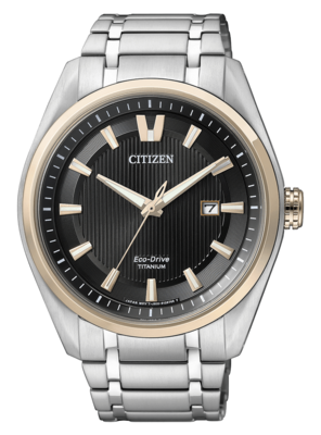 Citizen Eco Drive AW1244-56E "1240" Super Titanium Orologio per Uomo