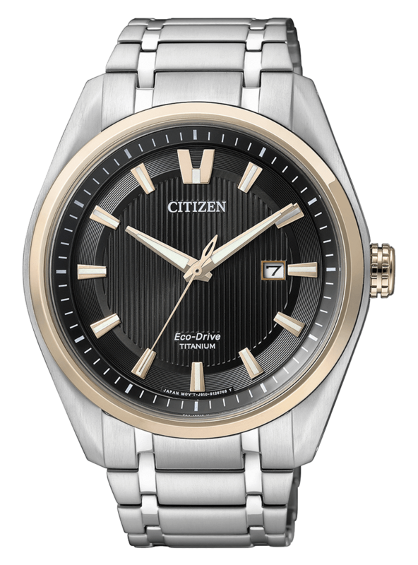 Citizen Eco Drive AW1244-56E "1240" Super Titanium Orologio per Uomo