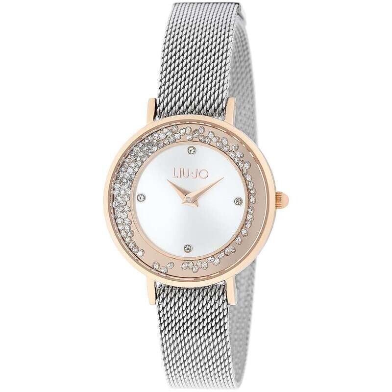 Liu-Jo orologio TLJ1695 Mini dancing slim silver e rose gold per donna
