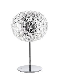 Kartell Planet con stelo Lampada da tavolo/ da terra cristallo