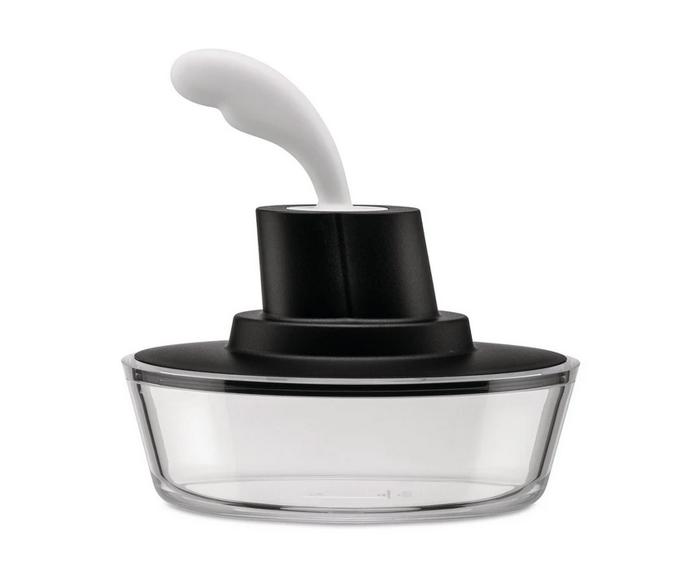 Alessi "Ship Shape" portaburro nero