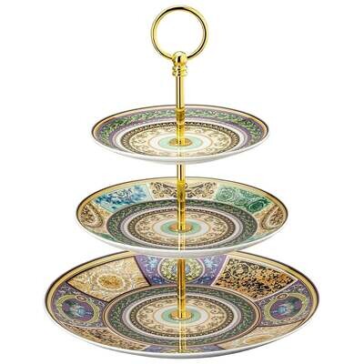 Versace Barocco Mosaic Etagere 3 pz. Versace Barocco Mosaic Etagere 3 pz.