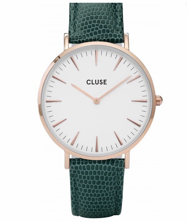 Cluse orologio La Bohème in Pelle effetto serpente Cluse orologio La Bohème in Pelle effetto serpente