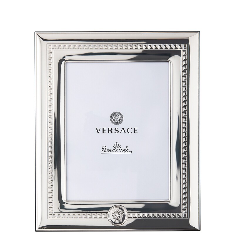 Versace Frames / Portafoto VHF6 Greca e Medusa Silver 15x20 cm Versace Frames / Portafoto VHF6 Greca e Medusa Silver 15x20 cm