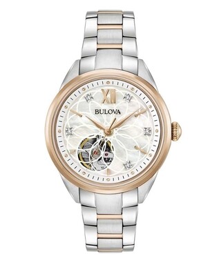 Bulova 98P170 Sutton Lady Automatic Diamond orologio per donna