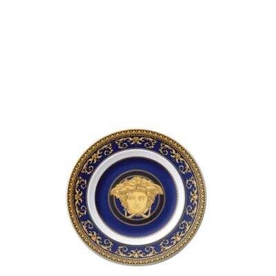 Versace Piatto piano 18 cm Ikarus Medusa Blu Versace Piatto piano 18 cm Ikarus Medusa Blu