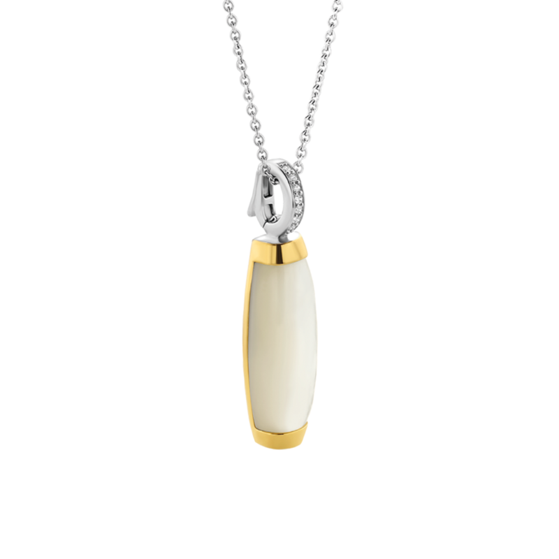TI SENTO Milano Collana in argento 925 e madreperla