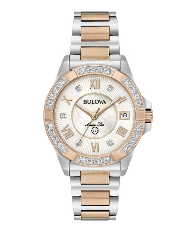 Bulova 98R234 Marine Star Lady Diamond orologio per donna