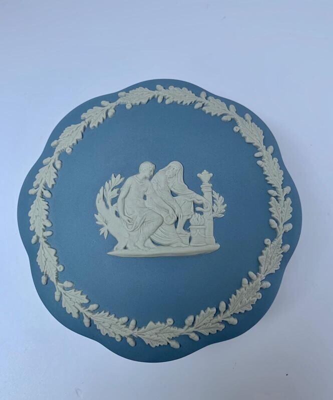 Wedgwood Scatolina Scalloped in Jasperware 12,5 cm Wedgwood Scatolina Scalloped in Jasperware 12,5 cm