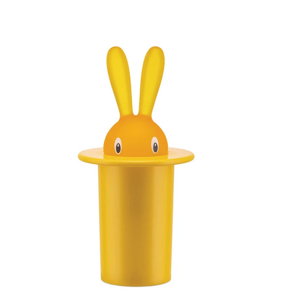 Alessi Porta stuzzicadenti Magic Bunny giallo Alessi Porta stuzzicadenti Magic Bunny giallo