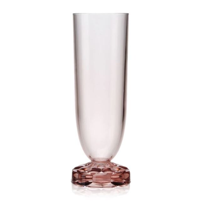 Kartell flute drink Jellies Family rosa set 4 pezzi Kartell flute drink Jellies Family rosa set 4 pezzi