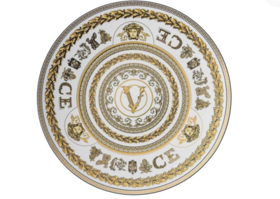 Versace Virtus Gala White Piatto segnaposto 33 cm Versace Virtus Gala White Piatto segnaposto 33 cm