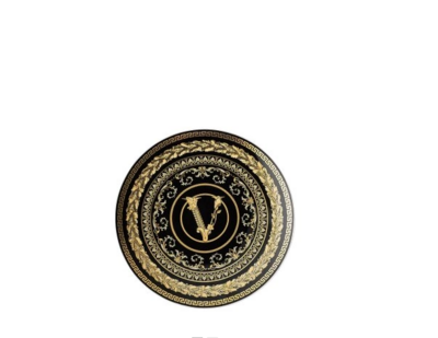 Versace Virtus Gala Black Piatto piano 17 cm Versace Virtus Gala Black Piatto piano 17 cm