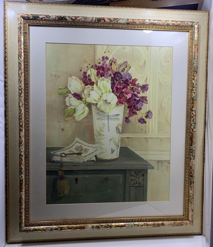 FALL: Stampa vaso con fiori